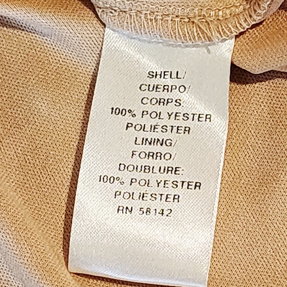 Donna Morgan Cream Lace One-Shoulder Dress - Picture 6 of 6